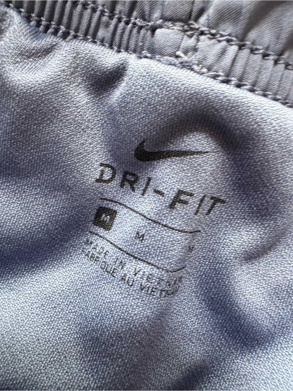 Nike Women's Blue-Grey Athletic Shorts